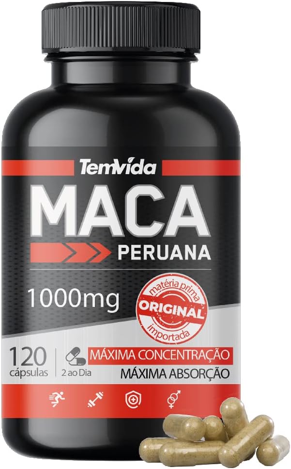 Maca Peruana TemVida em capsulas
